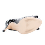 Red Valentino // Polka Dots Open Toe Heels // Black (Euro: 34)