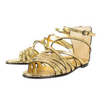 Bottega Veneta // Shimmer Sandals // Gold (Euro: 36.5)