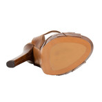 Bottega Veneta // Leather Open Toe Heels // Brown (Euro: 36.5)