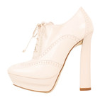 Bottega Veneta // Leather Oxford Heels // Pink (Euro: 36)