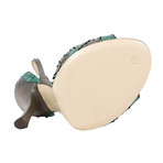 Bottega Veneta // Ruffles Open Toe Heels // Teal (Euro: 36)