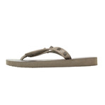 Valentino // Rockstud Flip Flops // Green (Euro: 37.5)
