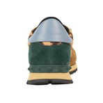 Valentino // Print Suede Sneakers // Multi-Color (Euro: 34)