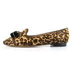 Salvatore Ferragamo // Scotty Pipi Ballet Flat // Brown (Euro: 34)