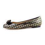 Salvatore Ferragamo // Varina Coo Sequin Ballet Flat // Black (Euro: 35.5)