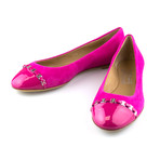 Salvatore Ferragamo // Pim Suede Ballet Flat // Pink (Euro: 34)