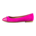 Salvatore Ferragamo // Pim Suede Ballet Flat // Pink (Euro: 34)