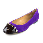 Salvatore Ferragamo // Pim Suede Ballet Flat // Purple (Euro: 34)