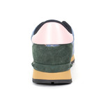 Valentino // Suede Laced Rockstud Sneakers // Blue (Euro: 35)