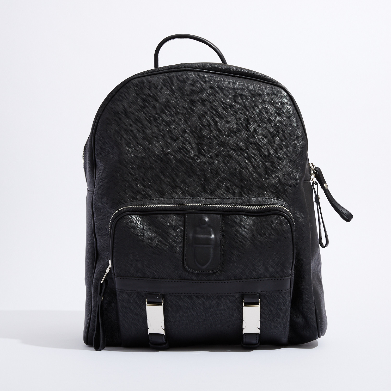 Saffiano Backpack // Black - Vintage Favs - Touch of Modern