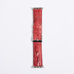 Crocodile Hornback Strap (Tan)