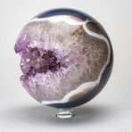 Amethyst Geode Agate Sphere (2.5")