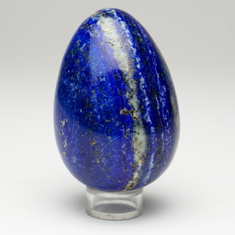 Polished Lapis Lazuli Egg // Afghanistan