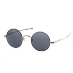 Circular II Sunglasses // Raven // Gold + Black