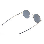 Circular II Sunglasses // Raven // Gold + Black