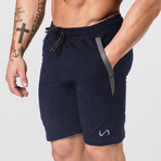 Iron Shorts // Deep Navy (XL)