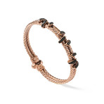 Eagle Claws Bangle // 18K Rose Gold Plated (M)