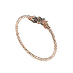 Horse Bracelet // 18K Rose Gold Plated (L)