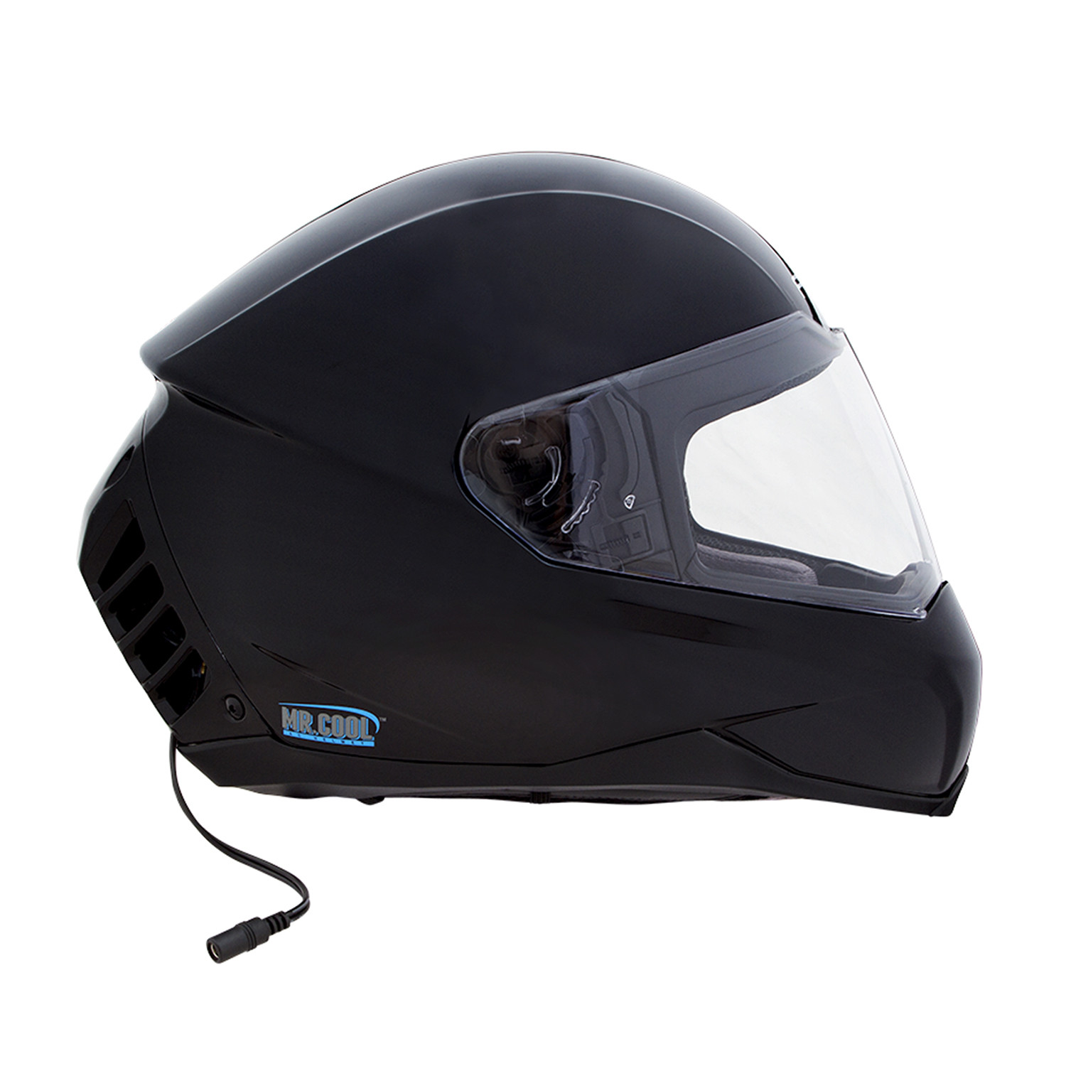 ACH-1 // Air Conditioned Motorcycle Helmet // Gloss Black (XS (6.5 - 6.625)) - Feher - Touch of