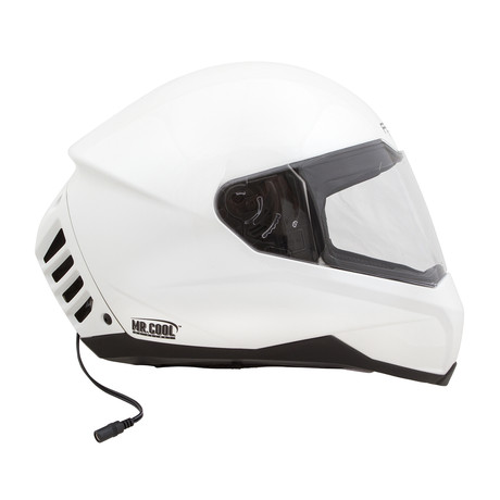 ACH-1 // Air Conditioned Motorcycle Helmet // Pearl White (XS (6.5 - 6.625))