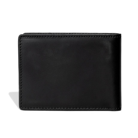 Leather Bifold Wallet // Black