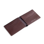 Leather Bifold Wallet // Brown