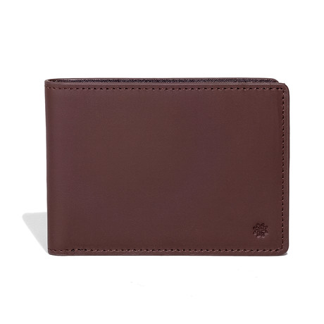 Leather Bifold Wallet // Brown