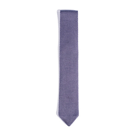 Solid Knit Tie // Light Purple