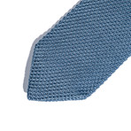 Solid Knit Tie // Light Blue