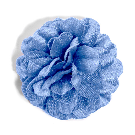 Mini Lapel Flower // Light Blue