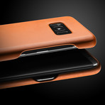 Leather Case // Galaxy S8 // Saddle Tan