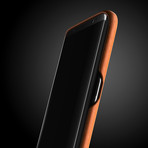 Leather Case // Galaxy S8 // Saddle Tan