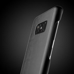 Leather Case // Galaxy S8+ (Saddle Tan)