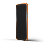 Leather Case // Galaxy S8+ (Saddle Tan)