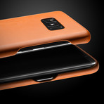 Leather Case // Galaxy S8+ (Saddle Tan)