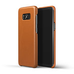 Leather Case // Galaxy S8+ (Saddle Tan)