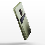 Full Leather Wallet Case // Galaxy S9 (Black)