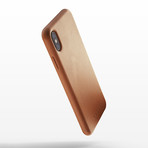 Full Leather Case // iPhone XS Max (Tan)