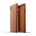 Full Leather Case // iPhone XS Max (Tan)