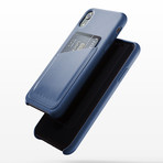 Full Leather Wallet Case // iPhone XR (Tan)