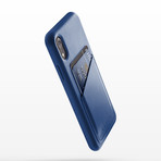 Full Leather Wallet Case // iPhone XR (Tan)