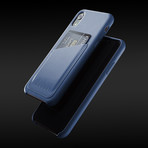 Full Leather Wallet Case // iPhone XR (Tan)