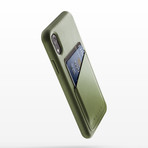 Full Leather Wallet Case // iPhone XR (Tan)