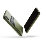 Full Leather Wallet Case // iPhone XR (Tan)