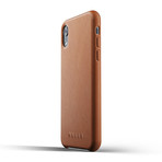 Full Leather Case // iPhone XR (Tan)