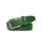 Pebble belt // Green + White (40)