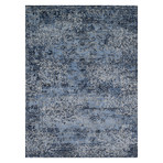 Viera Rug // Light Blue + Gray (2' 4.8" x 7' 7.2")