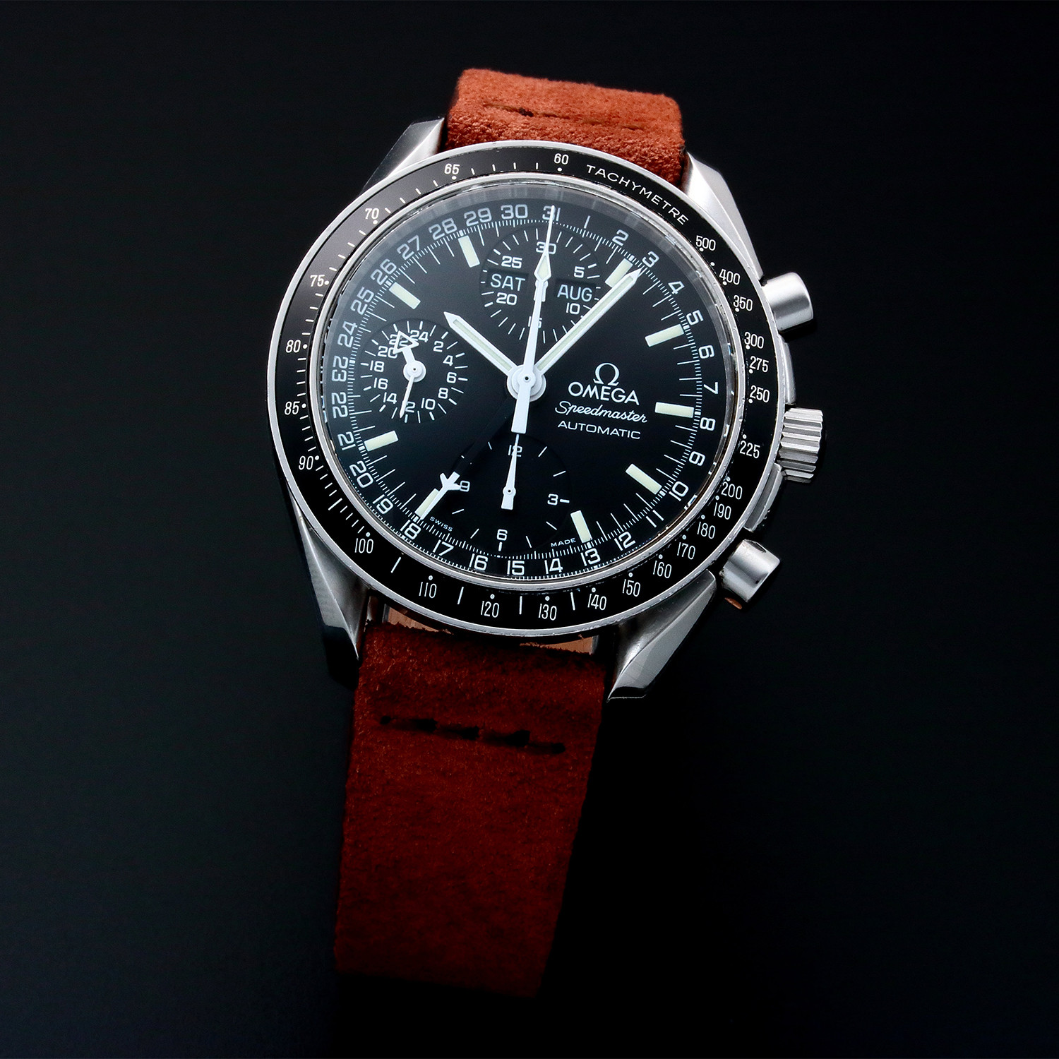 Omega Speedmaster Sport Day Date Chronograph Automatic // 35205 // Pre ...