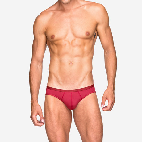 MicroMax Brief // Red (XS)