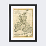 The British Isles // Charles Marie Rigobert Bonne (16" W x 24" H x 1" D)